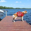 Kuoser Dog Life Jacket with Reflective Stripes - Adjustable High