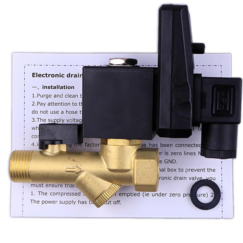 DC 24V 1/2" Automatic Electronic Timed Drain Valve for Filter
