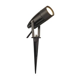 SLV Syna LED Ground Spike, 3000 K, Aluminium/Glass, 8.6 W, 14.5 x 5.4 x 10 cm
