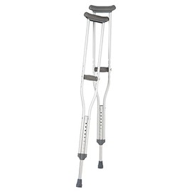 Breg Aluminum Push Button Crutches