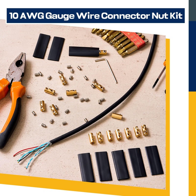 Relaxweex 15 Sets Underground Wire Splice Kit Suit for Wire