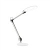 Lavish Home Architect Desk Lamp Dimming LED Ring White Light