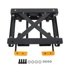 SanyingYZ Car Seats Height Adjuster with Slide Rail 7-13cm Lifting Height Universal Fit Steel Seat Lifting Base for LHD Vehicle