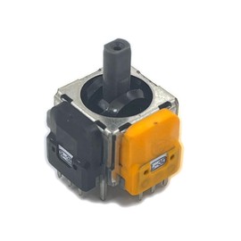 Newwyt 2pcs Hall Effect Joystick Module Controller Repair Accessories Compatible with 040 050 055 Analog Sensor Potentiometer Black ABS