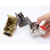 DXIA 4 Pack Folding Lock Extension Table Bed Leg Feet