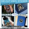 Unbranded 12 Pcs Funny Hard Hat Stickers Construction Electrician Helmet