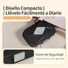 Richome Pastillero de Viaje Impermeable, Pastillero Semanal Portátil