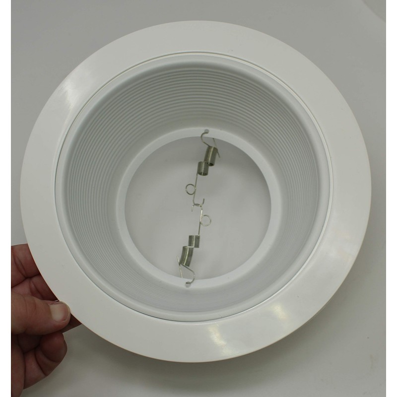 5 pack-white recortar Anillo de luz empotrada puede 15,2 cm pulgadas más