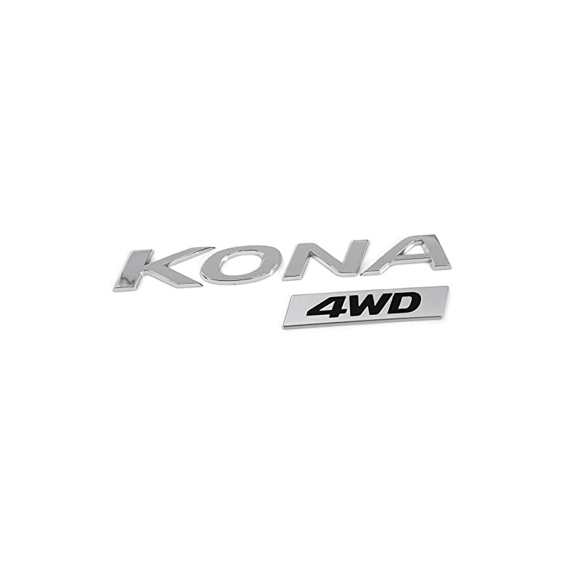 Hyundai 86310J9200 Lettering Kona 4WD Sticker Tailgate Emblem Model Lettering