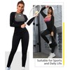 Junlan Sauna Suit for Women Full Body Compression Suit Sweat
