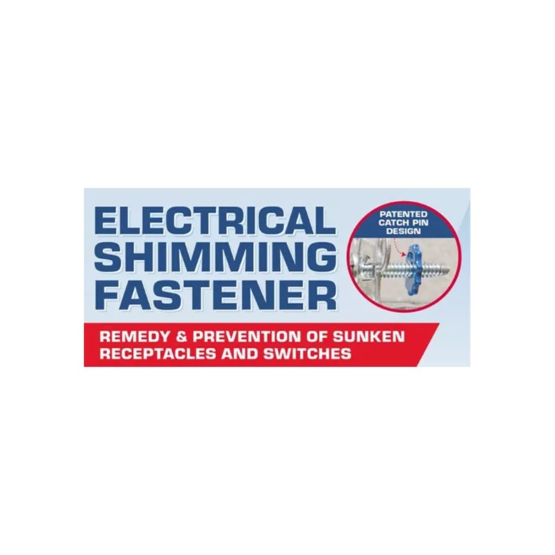 UniShim - Electrical Spacer Shim - 50pk