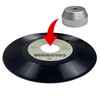 sdroceRyaM 45 RPM Record Adapter Solid Aluminum 7 Inch Vinyl