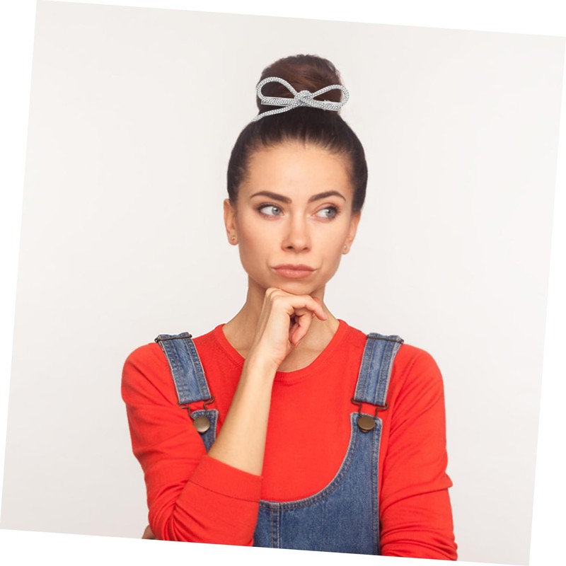 TOVINANNA 2Pcs Non Slip Jeweled Barrettes for Weddings Prom and