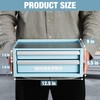 WORKPRO 12.5" Mini Tool Box with 2 Drawers & 1