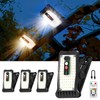 Clip On Solar Motion Lights Outdoor Waterproof, 800LM, 70 LED,