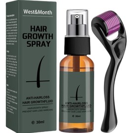 Beard and hair Essence Spray,Father's Day Gifts, Beard Care Kit, Beard Care & complimentary roller， Perfect Father's Day Gifts for Him Man Dad Father Boyfriend Hair Care Comfort - Specification: 2 set