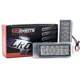 EinParts License Plate Light EP87 Canbus 6000K for Mokka Insignia Sports Tourer Cruze 2010-2014 Camaro 2009-2013 Corvette Stingray SS 2013-Present Equinox Impala Sonic Traverse CTS/XTS/SRX