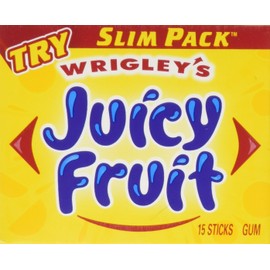 Wrigley's Juicy Fruit Slim Pack, 14 Ounce