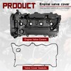 Engine Valve Cover with Gasket, Compatible with 2013 2014 2015