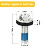 Ahuliao Washer Agitator Bolt Compatible With Whirlpool, WP358237 358237 285009