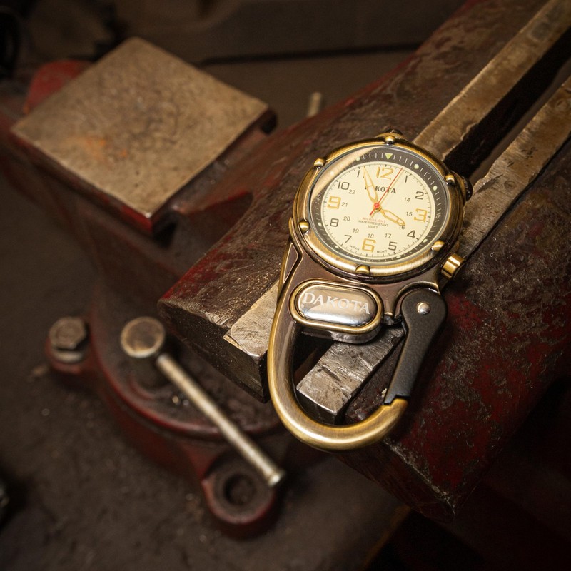 Dakota Mini Clip Microlight, Clip Watch, Flashlight and Watch, Outdoor