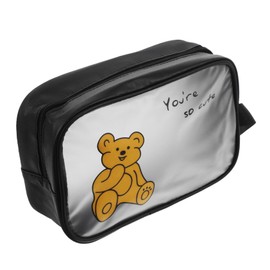 iplusmile Car Storage Bag Tote Bags Pencil Pouch Car Office Organizer Lipstick Pouch Purse Organizer Makeup Case Travel Toiletry Case for Women Cosmetic Handbag Pvc