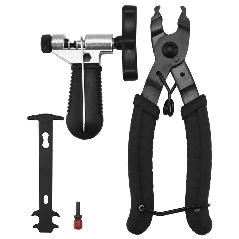 QWORK® Universal Bicycle Chain Tool, Bicycle Chain Repair Tool for