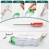 GINWORD 10Pcs Heavy Duty Glass Cutters Tools Kit, Wheeled Glass