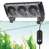BAOSHISHAN Aquarium Chiller Fan, Powerful Fish Tank Cooling Fans with