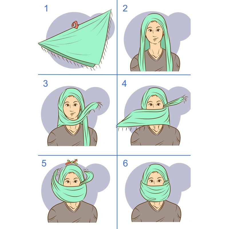 Explore Land Cotton Shemagh Keffiyeh Tactical Desert Scarf Neck Head