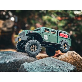 RCAWD Cyberwheelz 1.3 Beadlock SCX24 Rim for Axial 1/24 SCX24 FMS FCX24 1/18 TRX4M Series Upgrades Parts Black