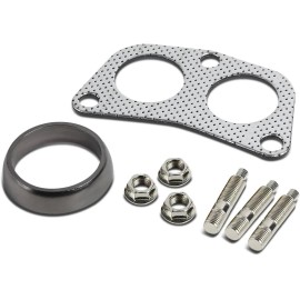 Honda 1990-2007 Honda Accord Graphite Exhaust Gasket Plus Donut, Studs, Bolts Kit