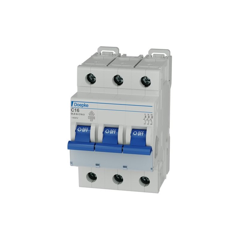 Doepke Circuit Breaker DLS 6I C16-3 10 kA Circuit Breaker