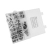 135 Pcs Woodruff Key Flywheel Pulley Crank Way Key Assortment