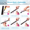 Love-KANKEI Shower Squeegee Stainless Steel Squeegee Shower with Suction Cup,