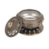 MUNEFE Antique Metal Incense Burner Holder, Exquisite Aromatherapy Decoration, Incense