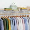 ziroland Wire Shelf Dividers - White Closet Organization & Storage