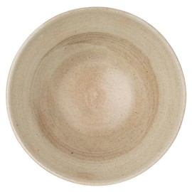 Marui Pottery MR-3-4603 Shigaraki Ware Hechimon Donburi Rice Bowl, Capacity: Approx. 33.8 fl oz (1,000 ml), Beige