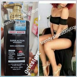 DEEPWHITE Deep White Half-C face & Body Lotion. Spf 50.  Whitens & Moisturise 👌