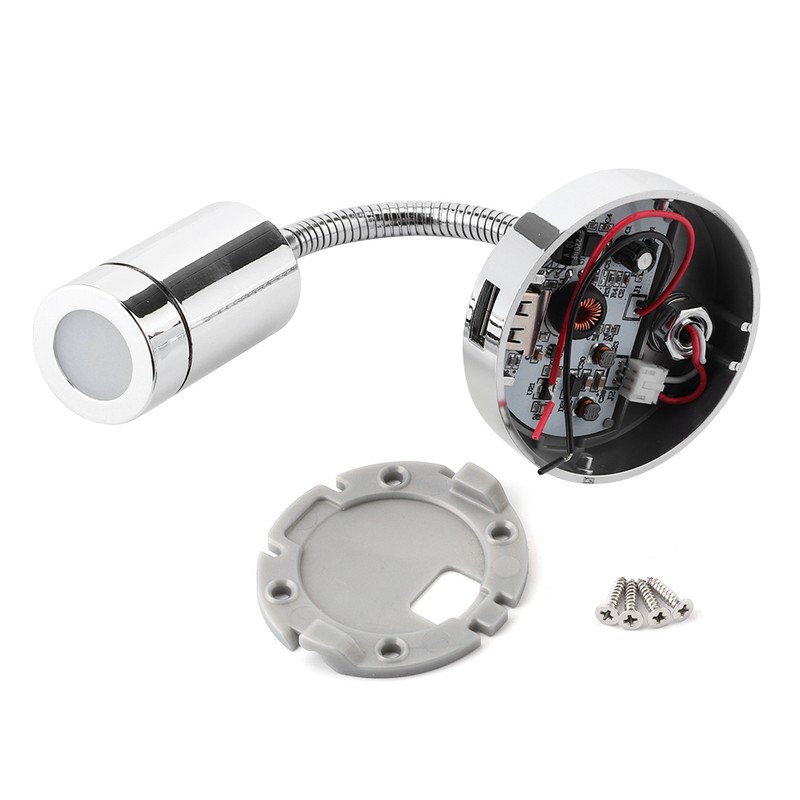 12VDC 1500LM LED Reading Light Rotation Adjustable Marine Car Table