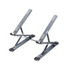 WAYetTO Computer Stand, Laptop Stand, Foldable, Aluminum, Portable, Tabletop, Lightweight,
