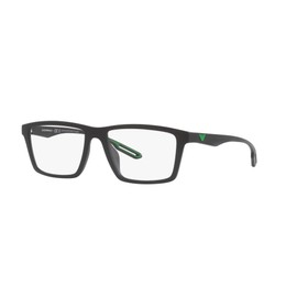 Emporio Armani Ea4189u - anteojos de sol de ajuste universal para hombre con dos clips intercambiables, Negro mate, transparente/gris oscuro/verde espejado, 55 mm