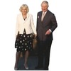 H10526 Prince King Charles and Camilla Queen Consort Cardboard Cutout