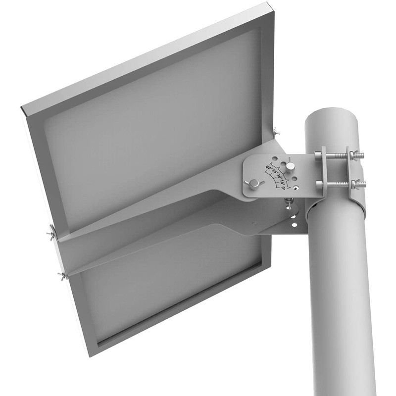 Adjustable Slar Panel Pole Mounting Bracket Rack Kit for 50W