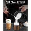 Electric Milk Frother Cooker for Frothing 4-in-1 Milk Steamer with
