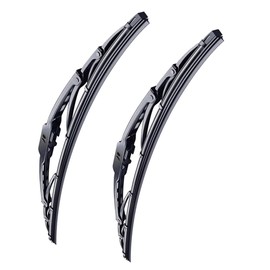 FAIPART 26"+16" Front Driver Side and Passenger Side OEM Replacement Standard Windshield J/U Hook All-Season Metal Wiper Blades Fit for 2009-2018 Toyota Corolla, Pack of 2