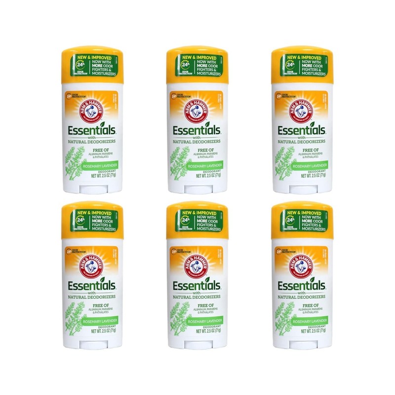Arm & Hammer Essentials Desodorante Natural, Fresco, 2.5 onzas (paquete