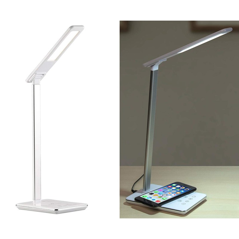 Lunartec Desk Lamp Qi: Desk Lamp, Qi Compatible, 4 Light