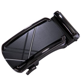 Dubulle Belt for Men Ratchet Buckle Automatic Designer Leather Belt Fashion Adjustable Sliding Removable Dress Casual