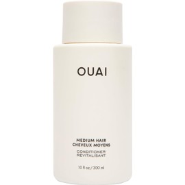 Ouai (300ml, Conditioner) - OUAI Medium Conditioner. Strengthening Keratin, Nourishing Babassu and Coconut Oils and Kumquat Extract Leave Hair Hydrated, Shiny and Smooth. Free from Parabens, Sulphates and Phthalates (300ml)